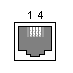 RJ11 FEMALE CONNECTOR